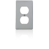 Leviton 80703 Nylon 1 Gang Double Receptacle Wallplate
